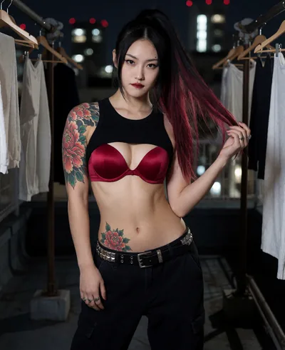 Ran, 26, trong đồ lót hoặc đồ bơi